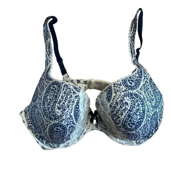 Victoria’s Secret Paisley Embroidered Lace Bra Size 36C - Picture 1 of 4